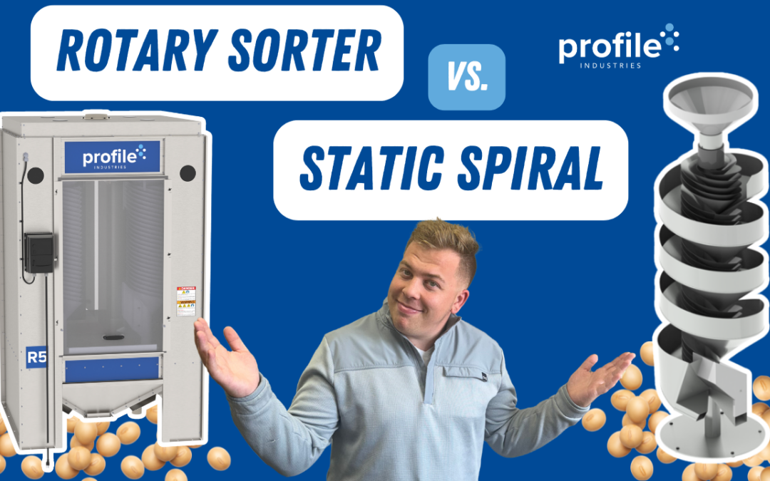 Rotary Sorter vs Spiral Separator | Profile Industries